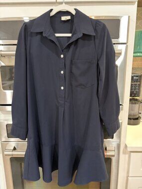 Tuckernuck Navy Callahan Dress